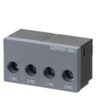 Siemens - Kompakstarter.hjelpekontakt 2NO.Skruklemmetilkopling