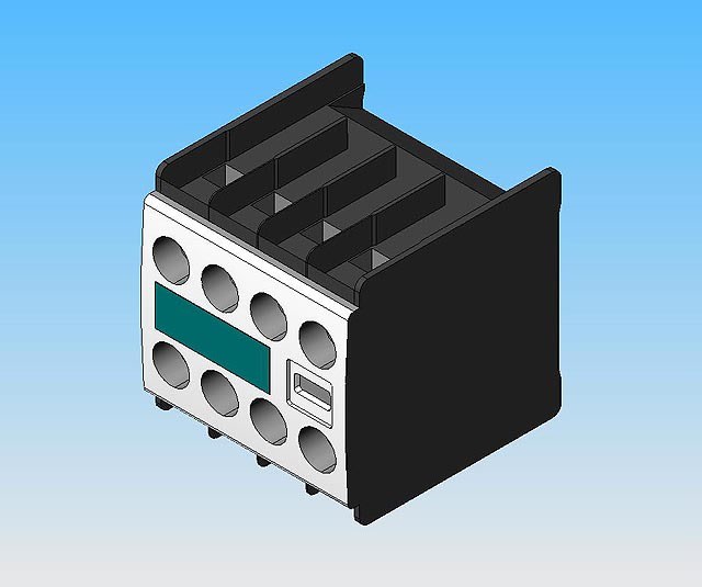 Siemens - 3RH1921-1CD01 KONTANTBLOKK F/S0-S3 1Ø U