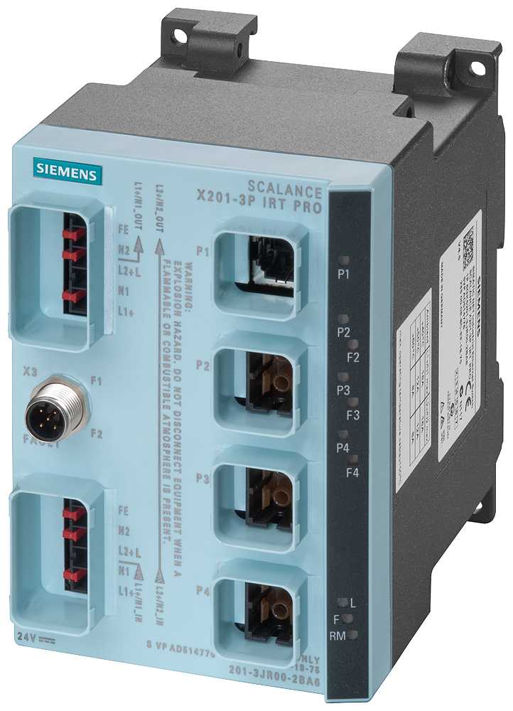 Siemens - SCALANCE X201-3P IRT PRO