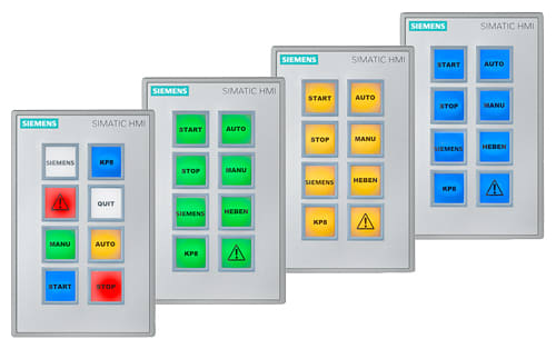 Siemens - Connector set for KP8 12 pin