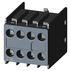 Siemens - Hjelpekontaktblokk for elektroniske komponenter  2NC