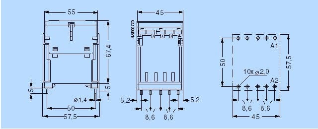 Siemens - Loddestiftadapter S00