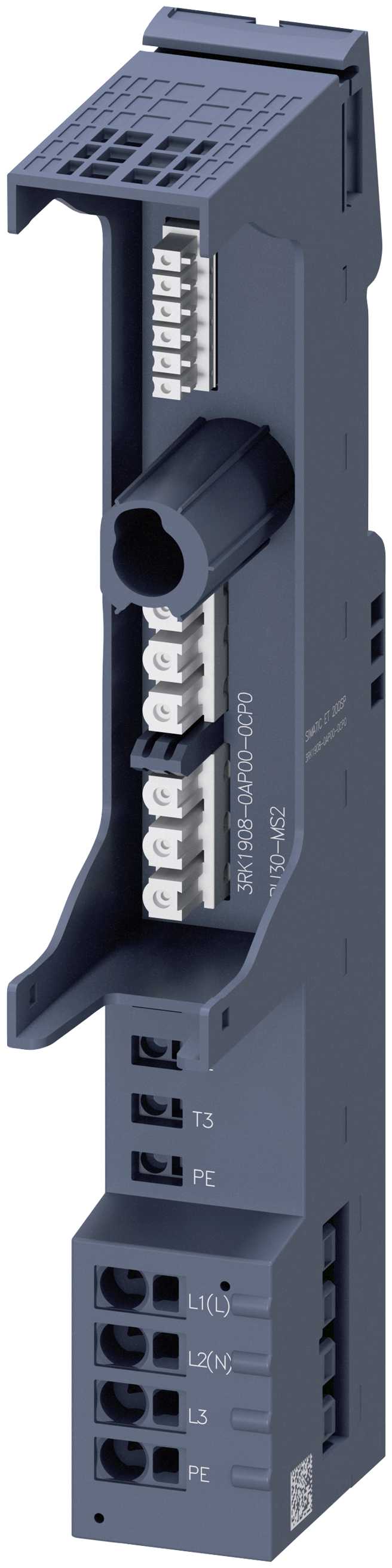 Siemens - ET200SP Motorstarter BU MS2 (AC) 500V AC.Fjærklemmer