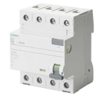 Siemens - jordfeilbryter type A 63A 3+N-pol 300mA 400v 4MW selectiveSIGRES