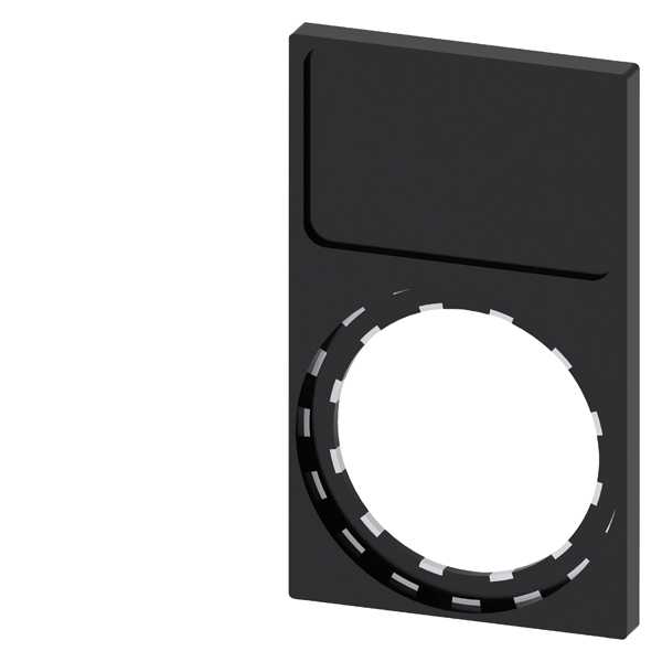 Siemens - Merkeplate Sirius Act for merkeskilt 17,5mm x 27mm.