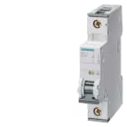 Siemens - Automat 230/400V 25kA, 1-pol, D, 1A, D=70MM, tilkobling 0,75….35mm2, moment 2,5…3Nm