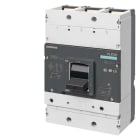 Siemens - Effektbryter VL630H ICU=70KA/415 VAC 3 p, ETU20, LSI IN=630A, IR=252-630A,ISD=1,5TO9XIR, II=10XIN