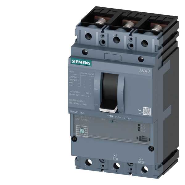 Siemens - MCCB_3VA21_3P_55KA_ETU340_,ELISALI,IN=40A,IR=16A-40A,II=15xIN,bolt