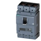 Siemens - MCCB_3VA24_3P_55KA_ETU850,LSI,IN=630A,IR=252A-630A,ISD=0,6-10xIN,II=1,5-10xIN,bolt