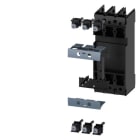 Siemens - Plug-in base, komplett sett, 3 pol,3va23-24