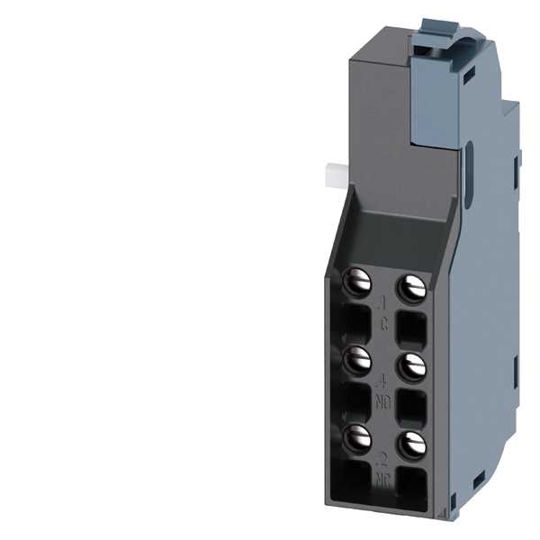 Siemens - LCS, leading changeover switch 1CO, 2 slots, høy bryteevne