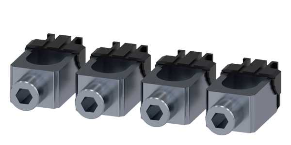 Siemens - Cu/Al klemme, 4 stk. For 3VA23/24. Kabeltverrsnitt 50-300