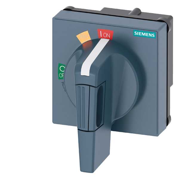 Siemens - Vrider grå 3VA23-24 normal