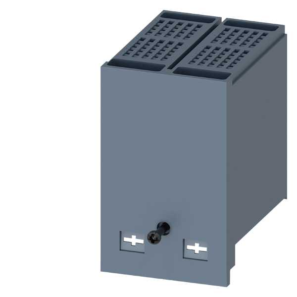 Siemens - Cover (klemmeavdekning) lang 2POL 1STK. For 3VA10/11