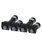 Siemens - Klemme tilkobling bak bolt, 3 stk. For 3VA12