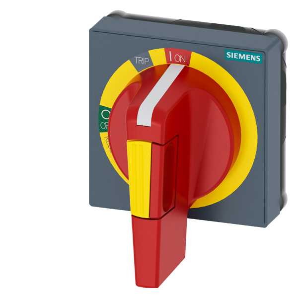 Siemens - Vrider gul/rød 3VA23-24,med toleranse