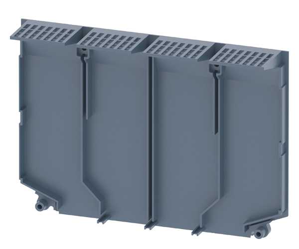 Siemens - Isolasjon bakplate for tilkoblinger bred,4POL 1STK.For 3VA10/11