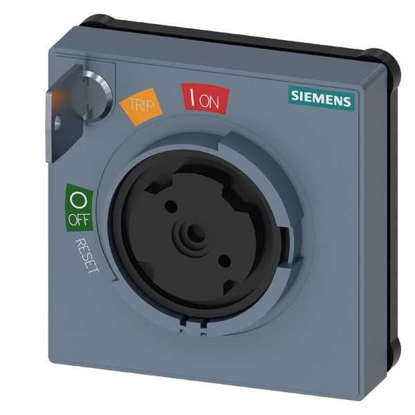 Siemens - Maskingplate+lås nøkkel 3, grå