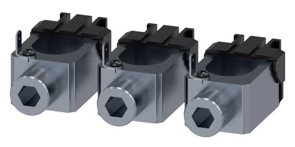 Siemens - Cu/Al klemme, 3 stk.For 3VA10/11. Kabeltverrsnitt 1,5-95MM