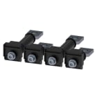 Siemens - Klemme tilkobling bak flat , 4 stk. For 3VA12