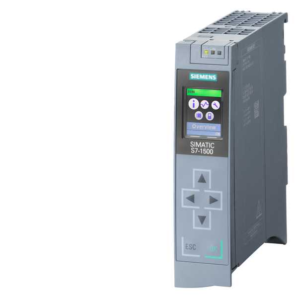 Siemens - Simatic S7 1500 CPU 1511-1-PN 1. interface profinett, 2 port switch