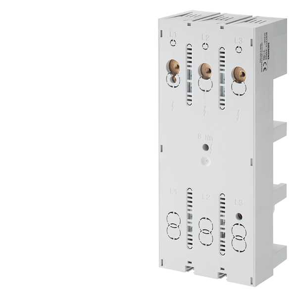 Siemens - Skinne adapter for skinner med 60mm avstand, 3-pol for 3VA12 og 3VA20-22