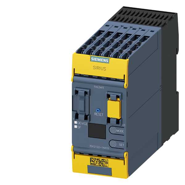 Siemens - SIRIUS  3SK2 Sikkerhetsrele, 20 F-DI,4 F-DO, skruklemmer