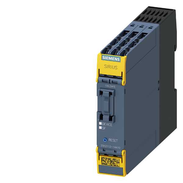 Siemens - SIRIUS  3SK2 Sikkerhetsrele, 10 F-DI,2 F-DO, skruklemmer