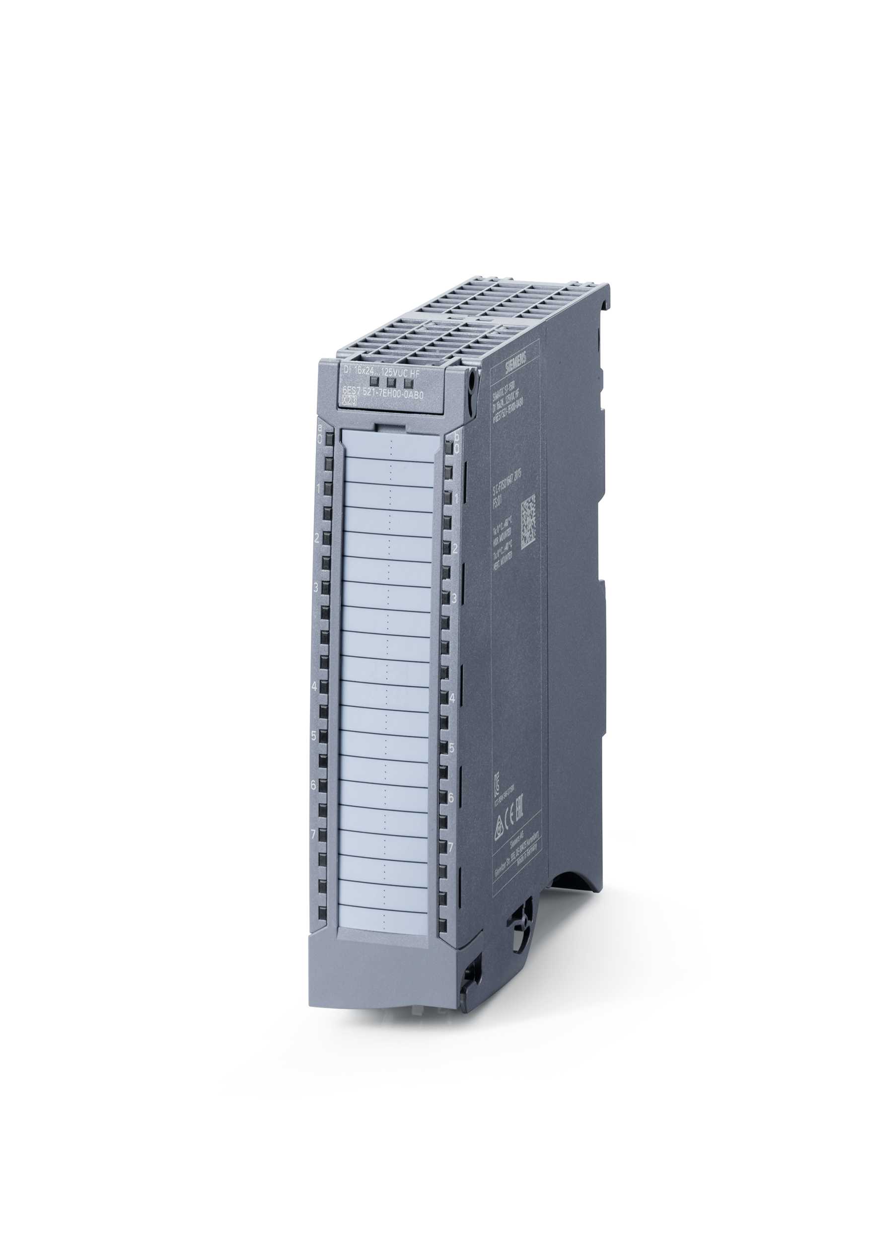 Siemens - SIMATIC S7-1500, Digital inngangsmodul DI 16 X 24...125V UC HF, 16 Kanaler gruppert i 1