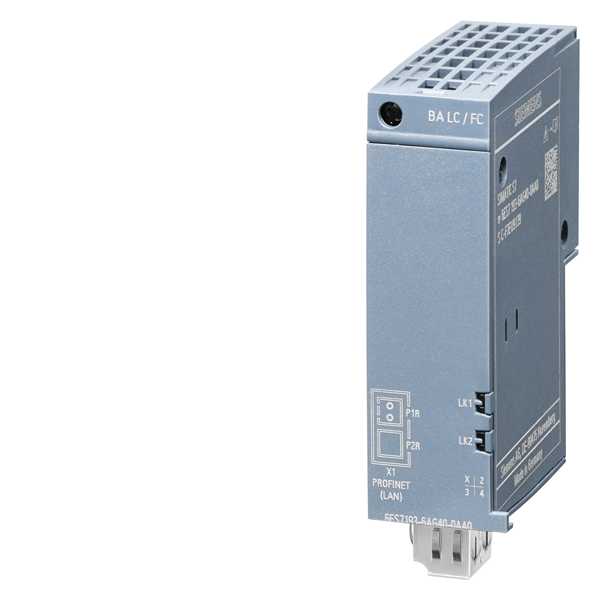 Siemens - SIMATIC Buss modul BA LC/FC, MediakonverterFO - CU 1 X LC Glass-FO-socket AND, 1 X fastconnect (FC) 