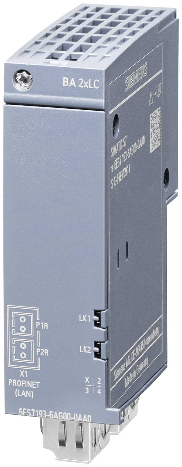 Siemens - SIMATIC Buss modul BA 2XLC, 2 X LC Glass-FO-connector,