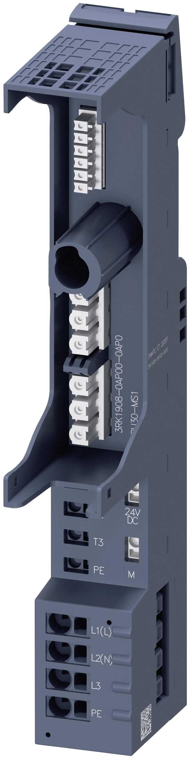 Siemens - ET200SP Motorstarter BU MS1 (AC/DC),  Fjærklemmer