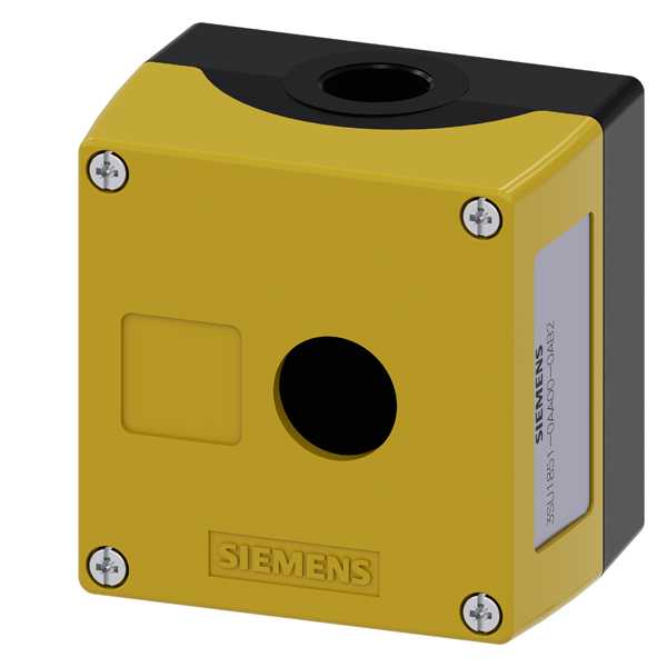 Siemens - SIRIUS ACT - Metall kapsling - med 1 hull - Gul