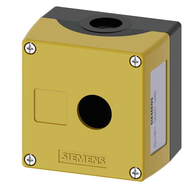 Siemens - SIRIUS ACT - Plast kapsling - med 1 hull - Gul