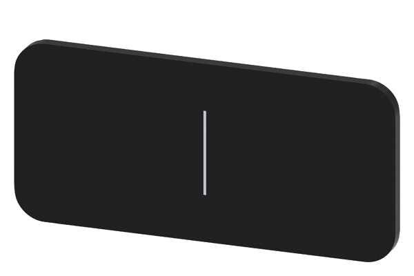 Siemens - Svart etikett, skrift: O