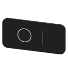 Siemens - Svart etikett, skrift: I