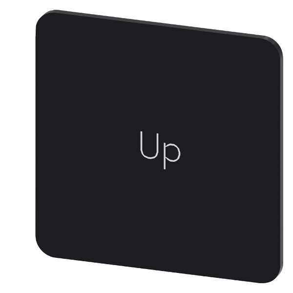 Siemens - Svart etikett, skrift:Up