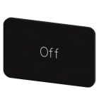 Siemens - Svart etikett, skrift:Off