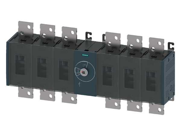 Siemens - Lastbryter 1600A,størrelse 5,6-pol,1200VDC