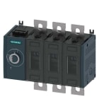 Siemens - Lastbryter 315A,størrelse 3,3-pol,betjening side venstre,bolt