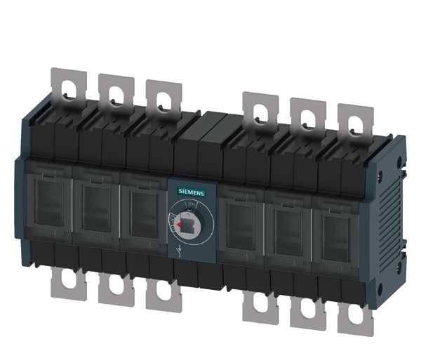 Siemens - Lastbryter  160A,størrelse 2,6-pol,1200VDC