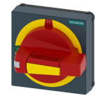 Siemens - 8UD,størrelse 1/størrelse 2,vrider,rød/gul,TEST-0-1