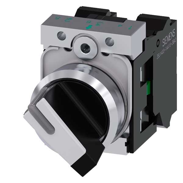 Siemens - SIRIUS ACT Betjeningsmateriell Komp vender,2 pos 90° 1NC/NO