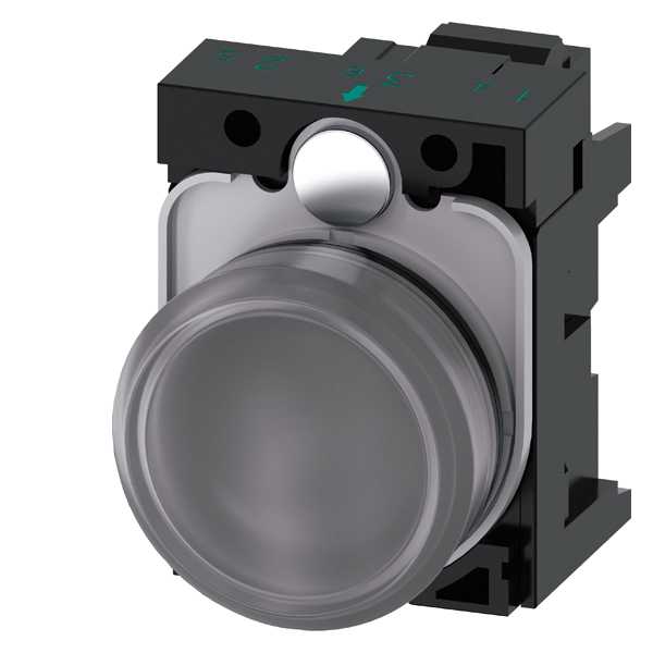 Siemens - SIRIUS ACT Betjeningsmateriell Komplett Signallampe Blank