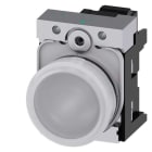Siemens - SIRIUS ACT Betjeningsmateriell Komplett Signallampe Hvit