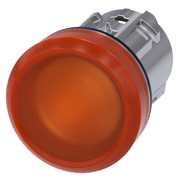 Siemens - SIRIUS ACT  Signallampehode metall - Ravgul