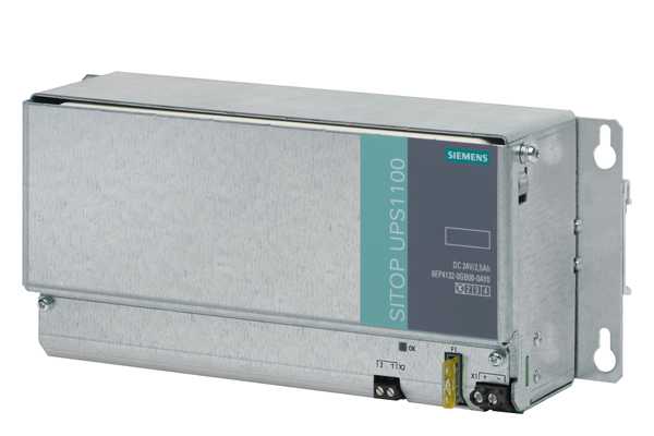 Siemens - SITOP UPS1100 Batterimodul for SITOP DC-UPS-Moduler 24 V DC 2.5 AH