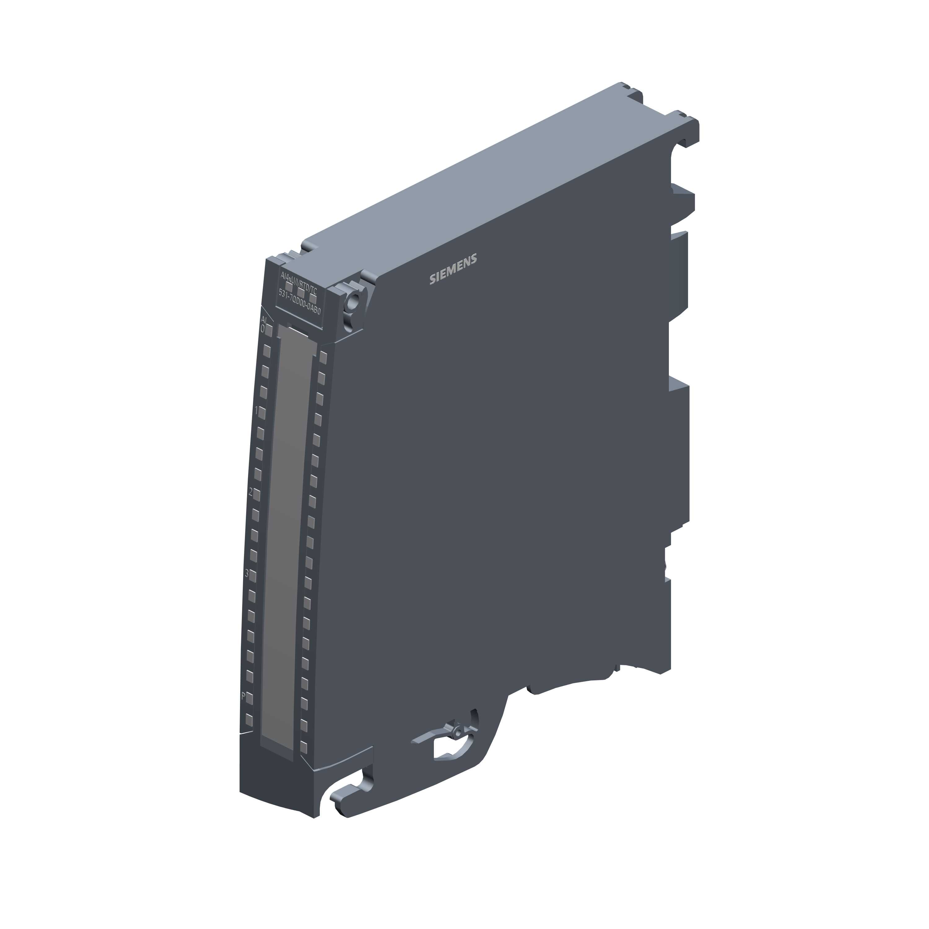Siemens - SIMATIC S7-1500, Analog inngangsmodul AI 4 X U/I/RTD/TC, 16-bits oppløsning, nøyaktighet 0.3 %