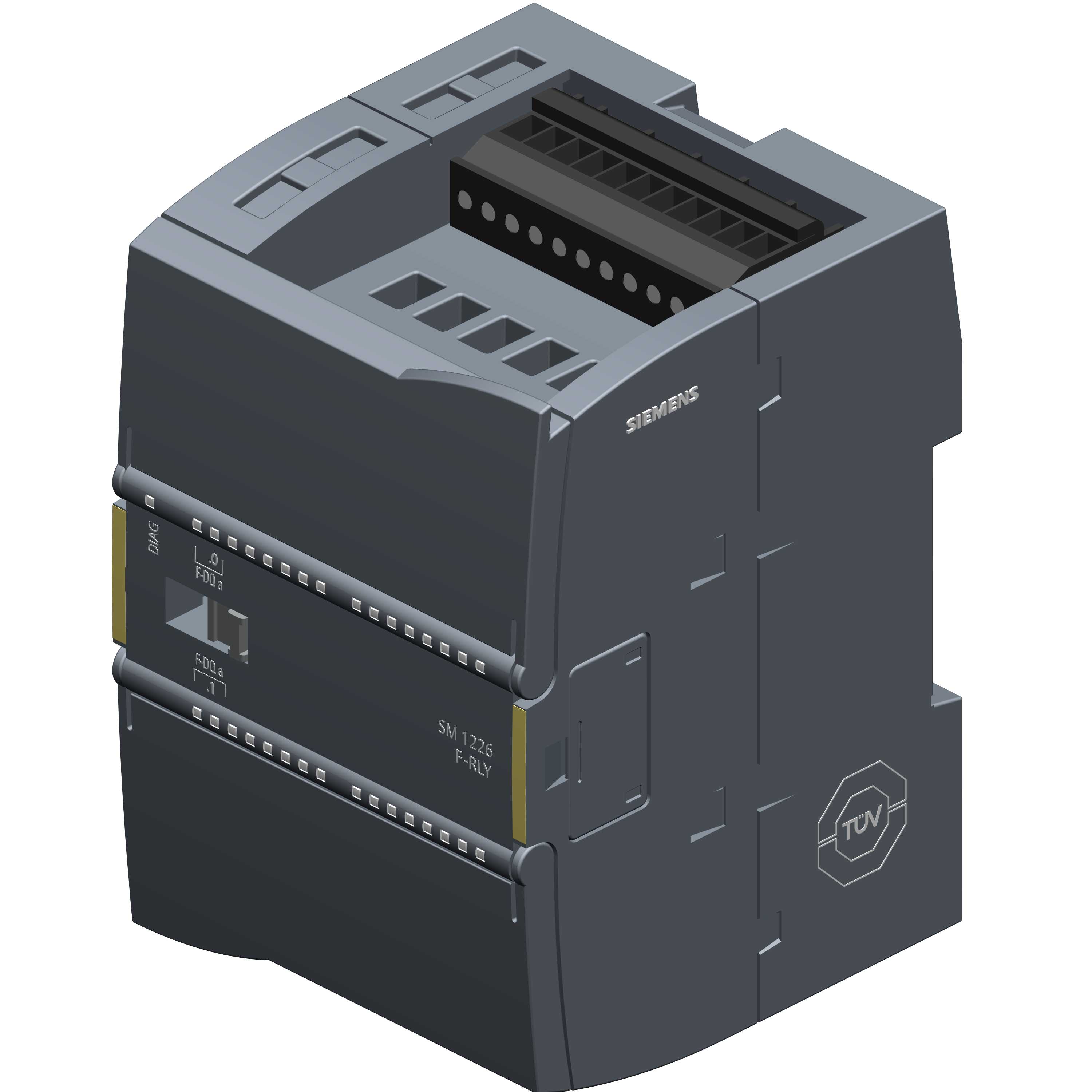 Siemens - SIMATIC S7-1200, Rele utgang SM 1226, F-DQ 2X RLY 5A