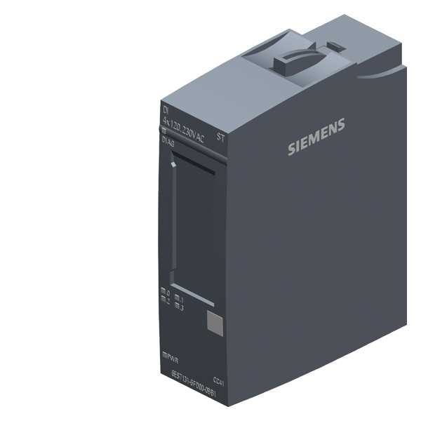 Siemens - SIMATIC ET 200SP, Digital inngangsmodul, DI 4X120..230VAC Standard